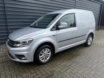 Volkswagen Caddy Bestel 2.0 TDI Automaat Highline Navi Clima, Automaat, Stof, Gebruikt, Euro 6