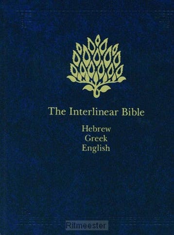Interlinear Bible Hebrew Greek English, Boeken, Verzenden, Nieuw
