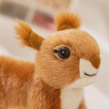 Schattige Zittende Eekhoorn Pluche Knuffel - Perfect Cadeau, Dieren en Toebehoren