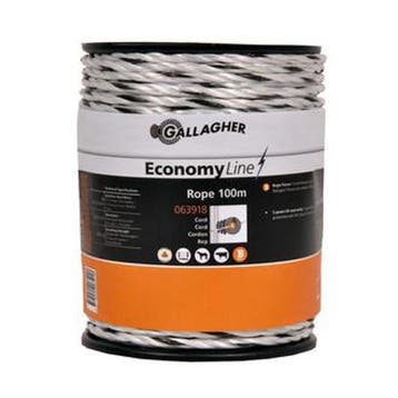 Gallagher EconomyLine cord (01) wit 100m, Ophalen of Verzenden, Nieuw