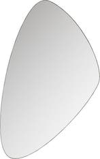 WOOOD Philou Spiegel - Glas/Metaal - Zwart - 80x50x0,5, Verzenden, Nieuw