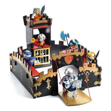 Djeco speelkasteel Ze Black Castel  van €59,99 voor €59,90, Ophalen of Verzenden, Nieuw