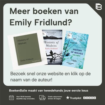 History of Wolves - Emily Fridlund 9780802127389, Verzenden, Gelezen, Emily Fridlund