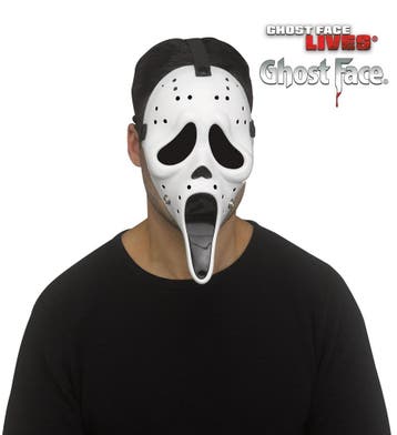 Ghost Face® Scream Hockey Masker - Wit, Verzenden, Nieuw, Feestartikel