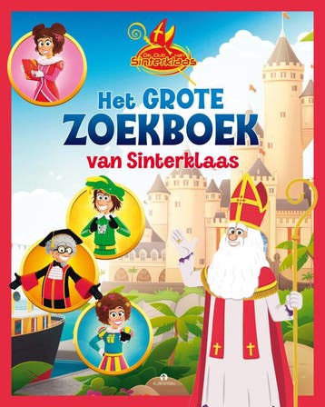 Het grote zoekboek van Sinterklaas (Goed), Boeken, Verzenden, Gelezen, Studio Rubinstein