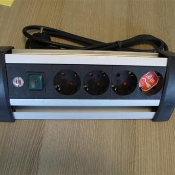 (MDK-103180) Meyer opbouw stekkerblok 4 contactpunten, Ophalen of Verzenden, Nieuw
