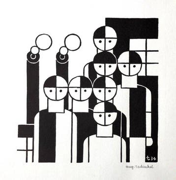 Augustin Tschinkel (1905-1983) - Personnage, Antiek en Kunst