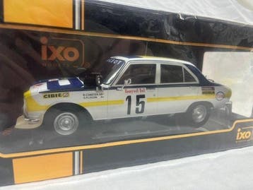 IXO Models 1:18 - Modelauto - Peugeot 504 Ti #15, Rally de, Nieuw