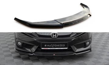Voorspoiler V.2 Honda Civic Maxton Glans Zwart, Ophalen of Verzenden, Nieuw