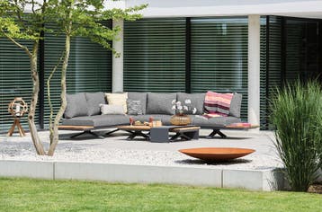 Suns Stockholm loungeset light antracite matt royal grey, Ophalen of Verzenden, Nieuw