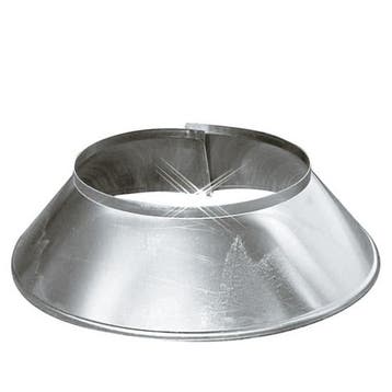 Aluminium stormkraag 500 mm, Verzenden, Nieuw
