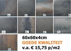 TERRASTEGELS TUINTEGELS 60x60 50x50 60x40 60x30 30x30 en mee, Verzenden, Nieuw, 10 m² of meer, Beton