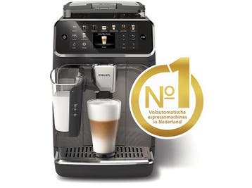 Philips -  Volautomatische Espressomachine Zwart, Witgoed en Apparatuur, Afneembaar waterreservoir, Verzenden, Espresso apparaat