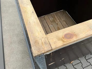 Houten Stapelkrat palletbox 100x125x105cm (Opslag, Diverse), Verzenden