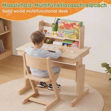 Ergonomisch Kinderbureau: In Hoogte Verstelbaar, Kantelbaar, Verzenden, Nieuw