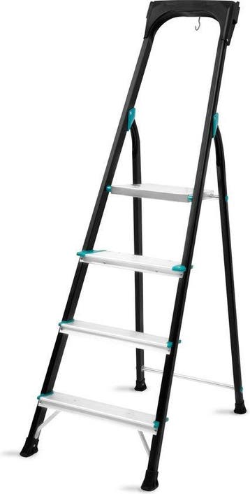 2dekans | VONROC PRO Huishoudtrap – Aluminium klustrap, Ophalen of Verzenden, Zo goed als nieuw