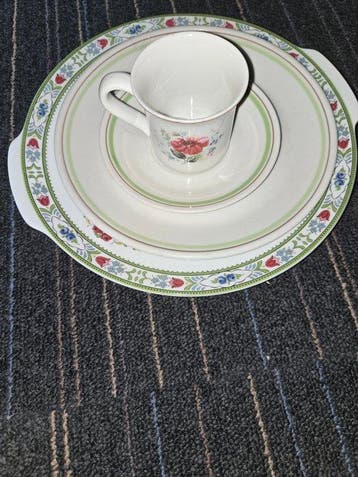 Royal Albert - Eetservies (4) - Aardewerk - Roughefield rare