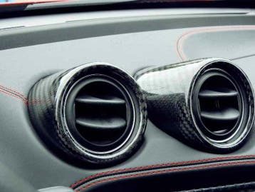 Alfa Romeo 4C Carbon Fiber Interieur Lucht Ventilatie cover, Verzenden