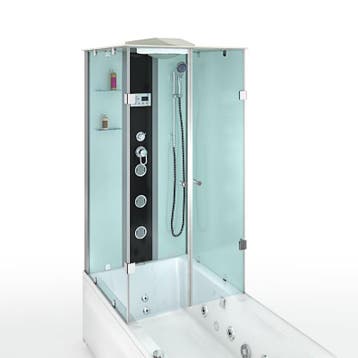 Douche- Bad Whirlpool Combi 180X90X222 Silvus -R (Badkamer), Ophalen of Verzenden, Nieuw