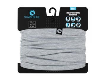 Nekwarmer - Multifunctioneel - Lichtgrijs gemêleerd, Kleding | Heren, Mutsen, Sjaals en Handschoenen, Verzenden, Nieuw