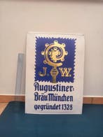 Nummerplaat (1) - Augustiner - Targa vintage Augustiner -