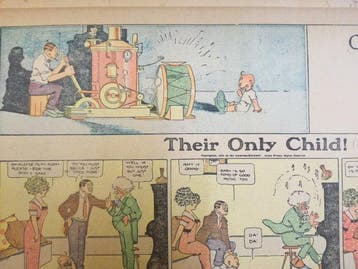 Their only child - 33 Krantenpaginas en strips - 1912/1913, Nieuw