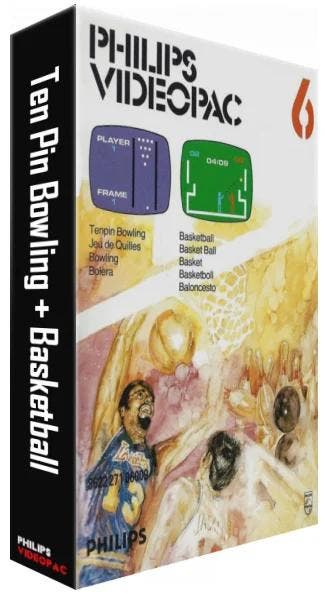 Videopac 6: Bowling + Basketball [Hard Case], Computers en Software, Vintage Computers, Verzenden