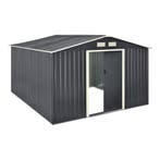 [en.casa] Tuinhuis tuinschuur met schuifdeur 277x319x192 cm, Verzenden, Nieuw
