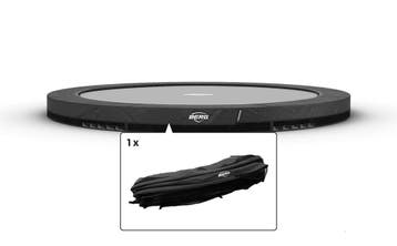 Trampoline Rand Berg Champion inground 330 cm Grijs, Kinderen en Baby's, Speelgoed | Buiten | Trampolines, Ophalen of Verzenden