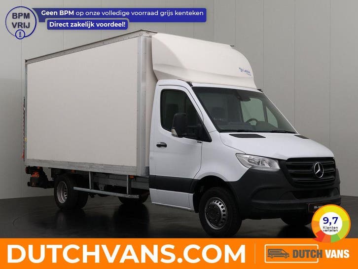 Mercedes-Benz Sprinter Laadklep 515CDi | wit, Auto's, Bestelauto's, Lease, Automaat, BTW verrekenbaar, Diesel, Wit, Euro 6, Mercedes-Benz