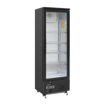 Polar G-serie staande barkoeling/display koeling 307L zwart, Verzenden, Nieuw in verpakking