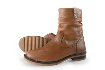 Cellini Enkellaarzen in maat 38 Cognac, Kleding | Dames, Schoenen, Overige kleuren, Verzenden, Zo goed als nieuw, Lage of Enkellaarzen