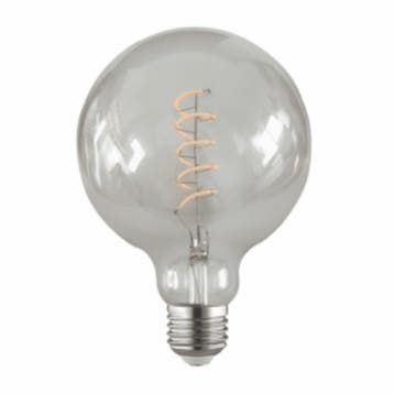 LED FILAMENT E27 GLOBE S DIMBAAR CLEAR 4W, Huis en Inrichting, Lampen | Losse lampen, Ophalen of Verzenden, Nieuw
