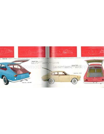 1963 MORETTI PROGRAMMA BROCHURE ITALIAANS, Nieuw, Author