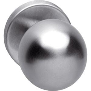 Intersteel knop bol vast op rozet 4mm verdekt rvs, Doe-het-zelf en Verbouw, Deuren en Horren, Verzenden, Nieuw
