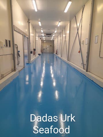 240m2 / 45kg  2K Epoxy Vloercoating Betoncoating HACCP Verf, Verzenden, Wit, Nieuw, Verf