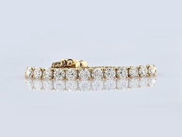Armband - 14 karaat Geel goud - 2.19ct. tw. Diamant, Nieuw