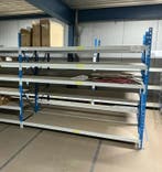 Prof magazijnstelling legbordstelling gebruikt – 225x80x2., Verzenden