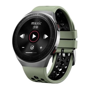 MT-3 Smartwatch met Luidspreker en Hartslagmonitor -, Verzenden, Nieuw, PrettyLittle
