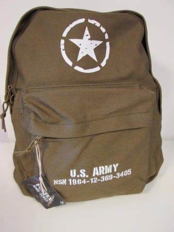 Rugzak U S Army  groen (tassen, Rugtassen, Overig), Ophalen of Verzenden, Nieuw