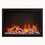 Elektrische sfeerhaard, Amantii, TRD-48, Zwart, 2017, Nieuw