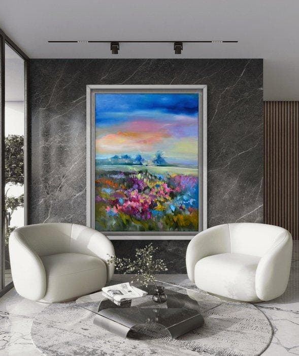 Isabel Tapias T - Paraíso XXL. No Reserve. Obra original, Antiek en Kunst, Kunst | Schilderijen | Modern