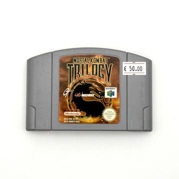 Mortal Kombat Trilogy - Nintendo 64 N64 - PAL NOE - Cartrid…, Ophalen of Verzenden, Zo goed als nieuw