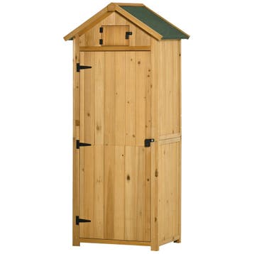 TRUUSK Gereedschapshuis met Planken - Asfaltdak - Venster -, Verzenden, Nieuw
