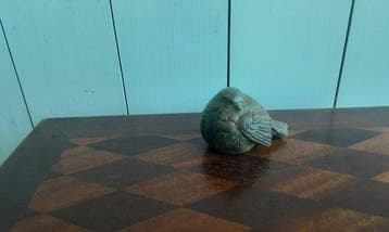 P. Chenet - Beeld, Vogel - 5 cm - Brons