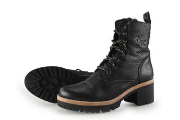Panama Jack Veterboots in maat 38 Zwart, Verzenden, Zwart, Overige typen, Zo goed als nieuw