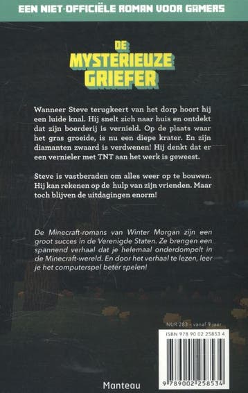 De mysterieuze griefer / Minecraft 9789002258534, Verzenden, Gelezen, Winter Morgan