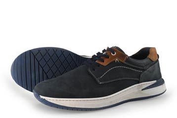 Nelson Veterschoenen in maat 44 Blauw, Zo goed als nieuw, Veterschoenen, Nelson, Verzenden