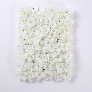 Flowerwall New Hydrangea Dahlia 40x60 cm 3D Ivory, Ophalen of Verzenden, Nieuw