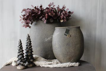 Brynxz ovale pot tall Brown 32 x 17 x 36 cm, Ophalen of Verzenden, Nieuw